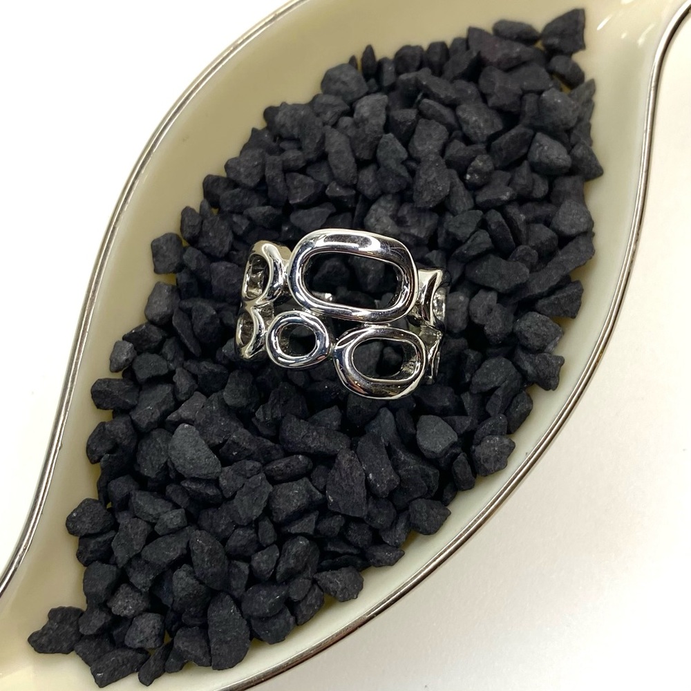 Lia Sophia Silver Tone Ring